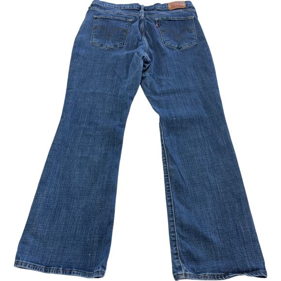 Levis Jeans Womens 30 Blue Denim Classic Bootcut Mid Rise Cotton - Picture 4 of 10